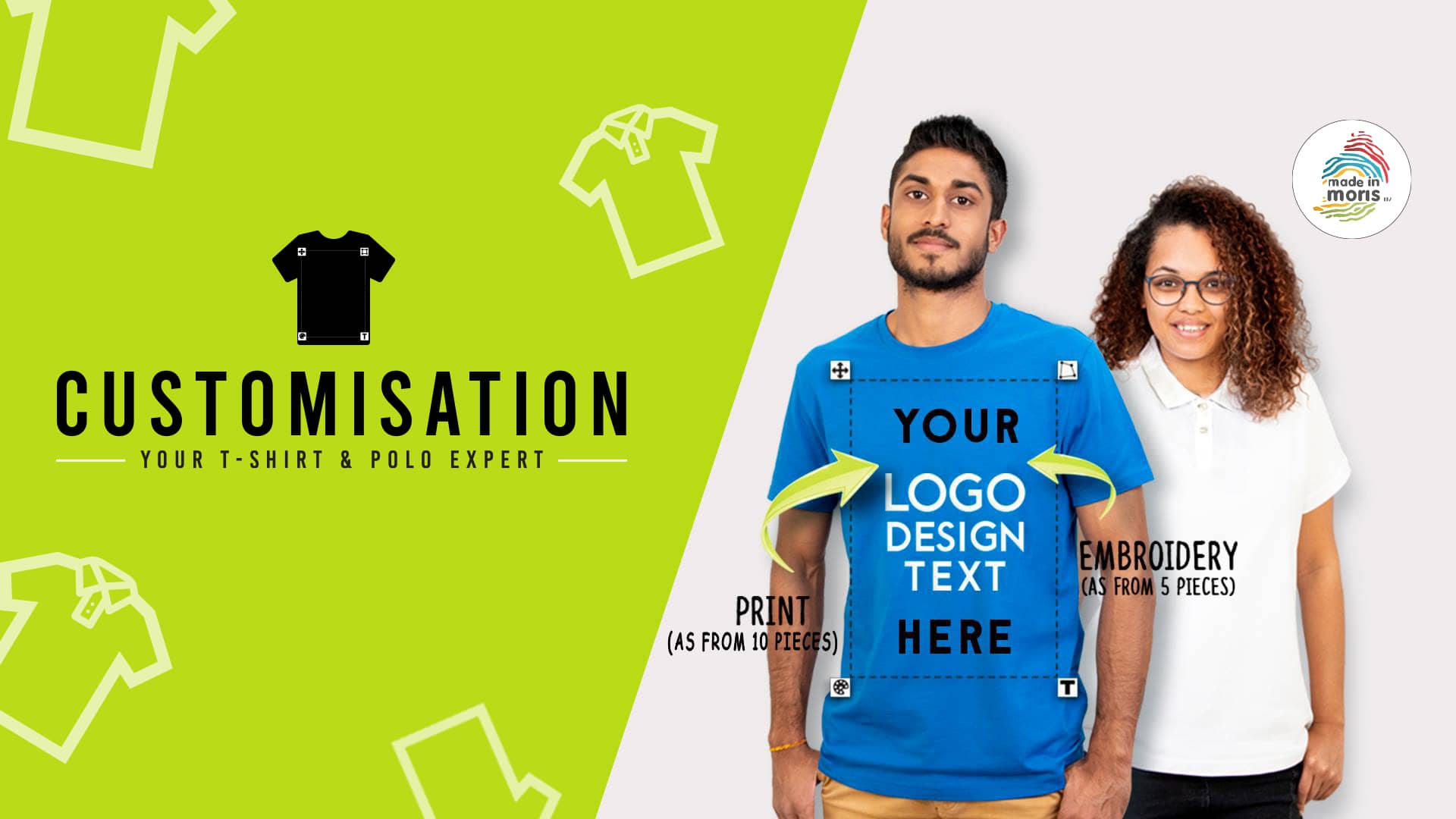 Teamonite: T-shirt Printing Mauritius - Custom Polo & more