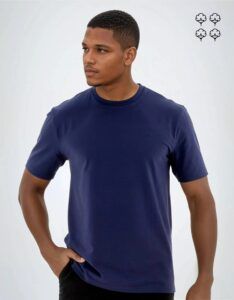 T-SHIRT 220 GRAMMES MONARQUE COTON PIMA