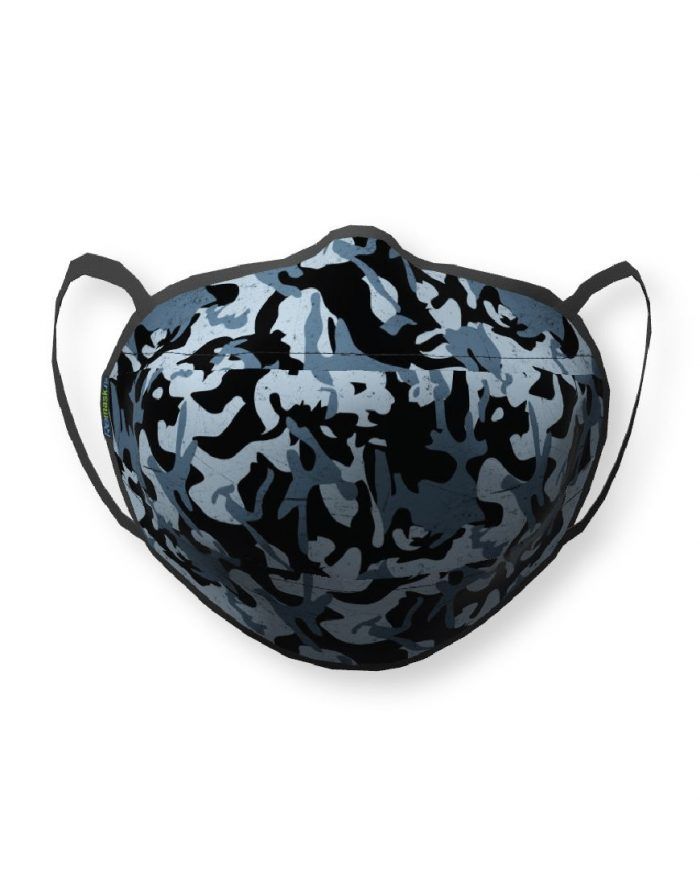 Camo Blues face mask