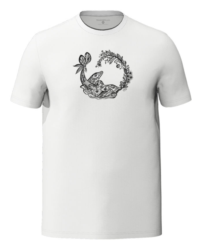 Dolphins t-shirt by Melissa Deweer