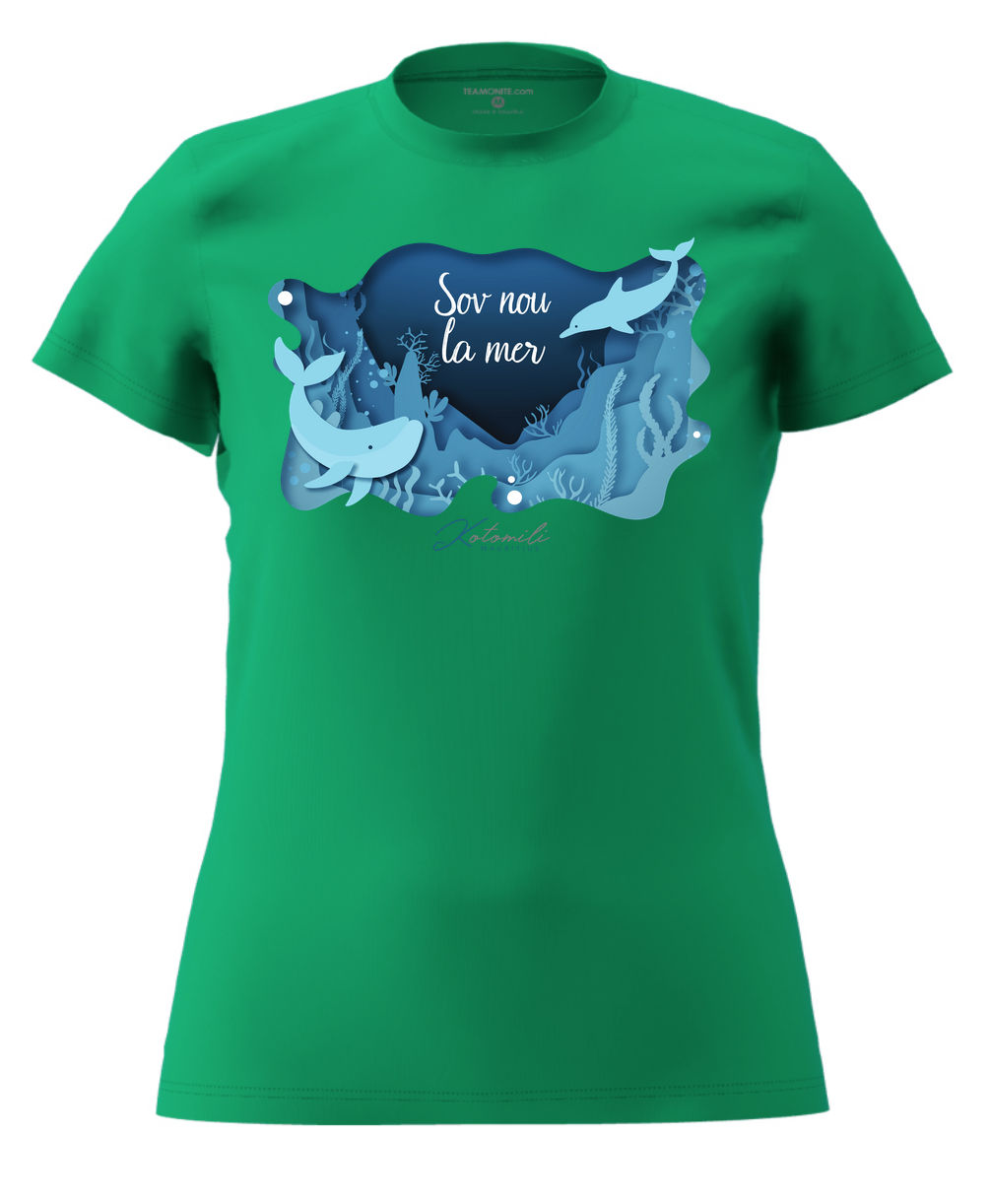 sov-nou-la-mer-whale-and-dolphin-womens-modern-fit-t-shirt-green