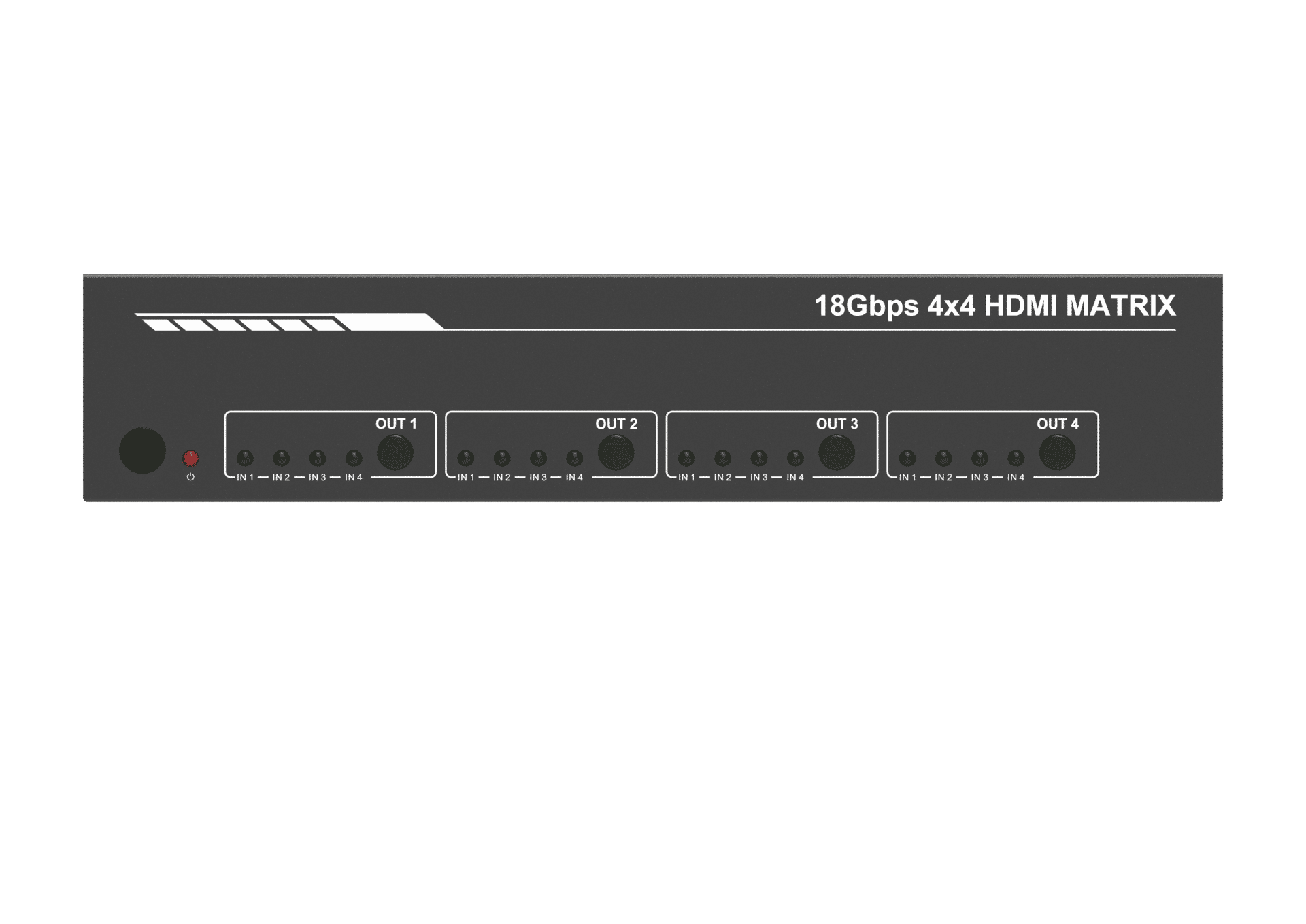 4×4 HDMI Matrix Switcher