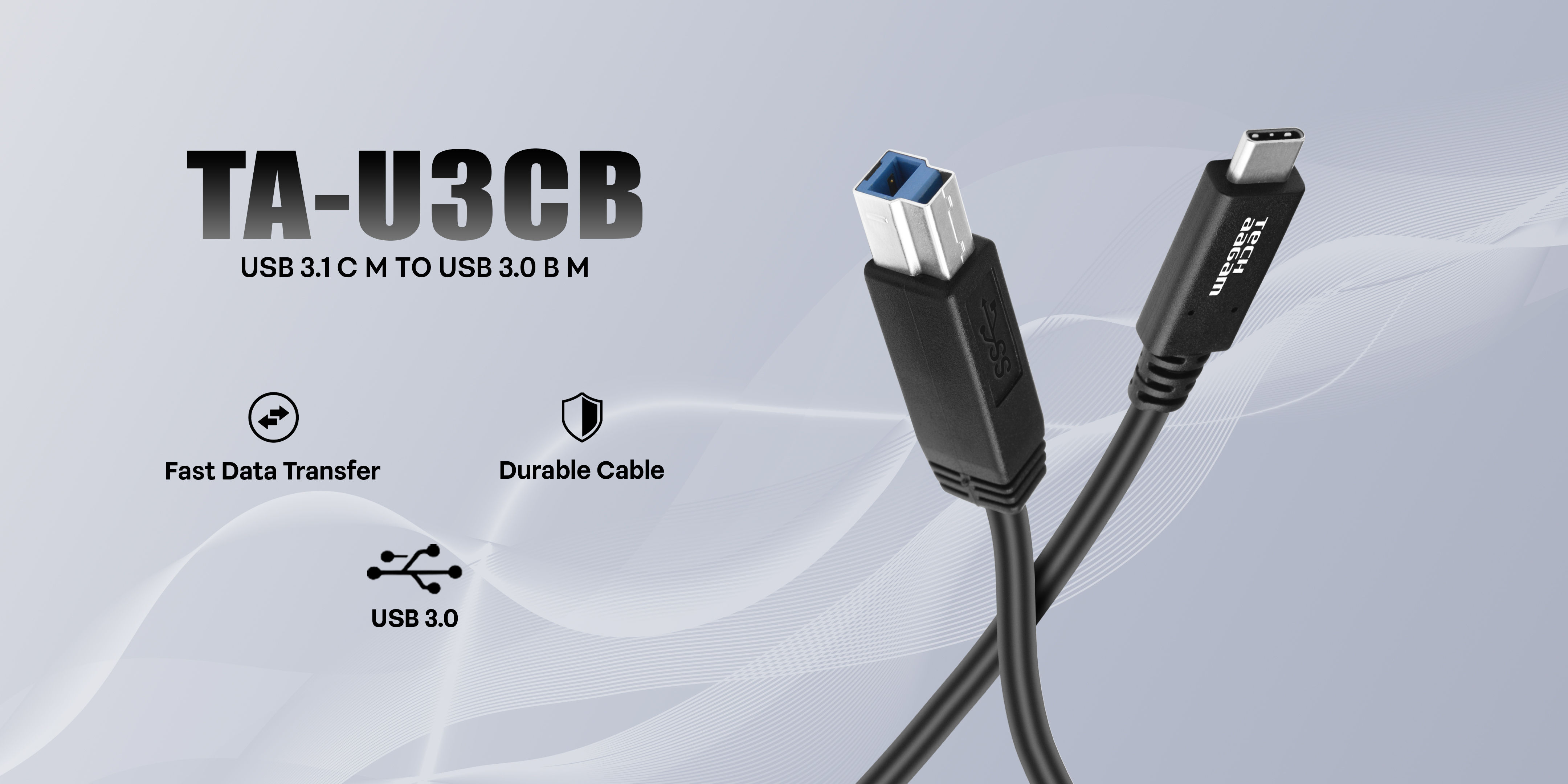 TA-U3CB USB 3.1 C M TO USB 3.0 B M