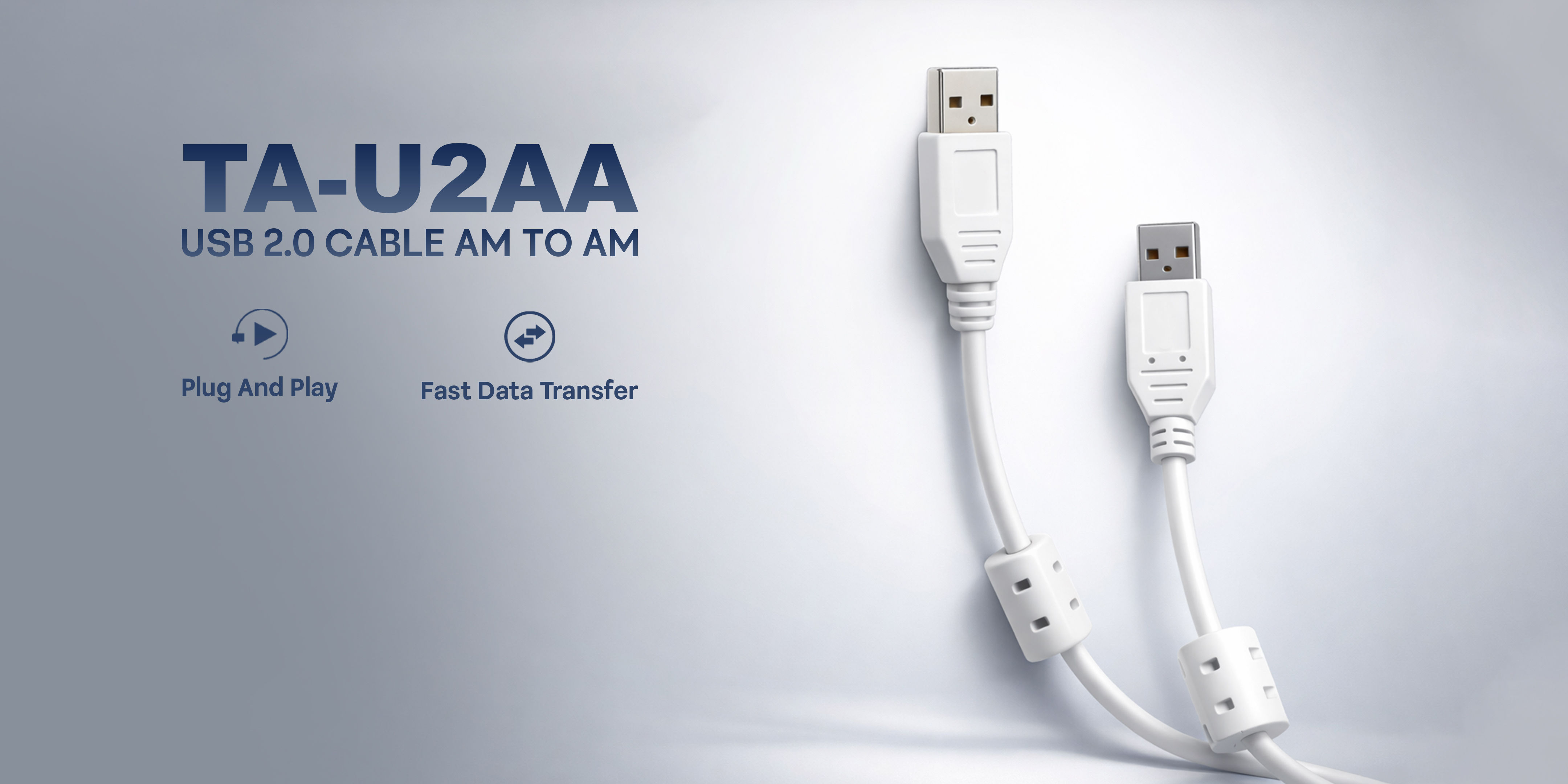 TA-U2AA USB 2.0 AM TO AM