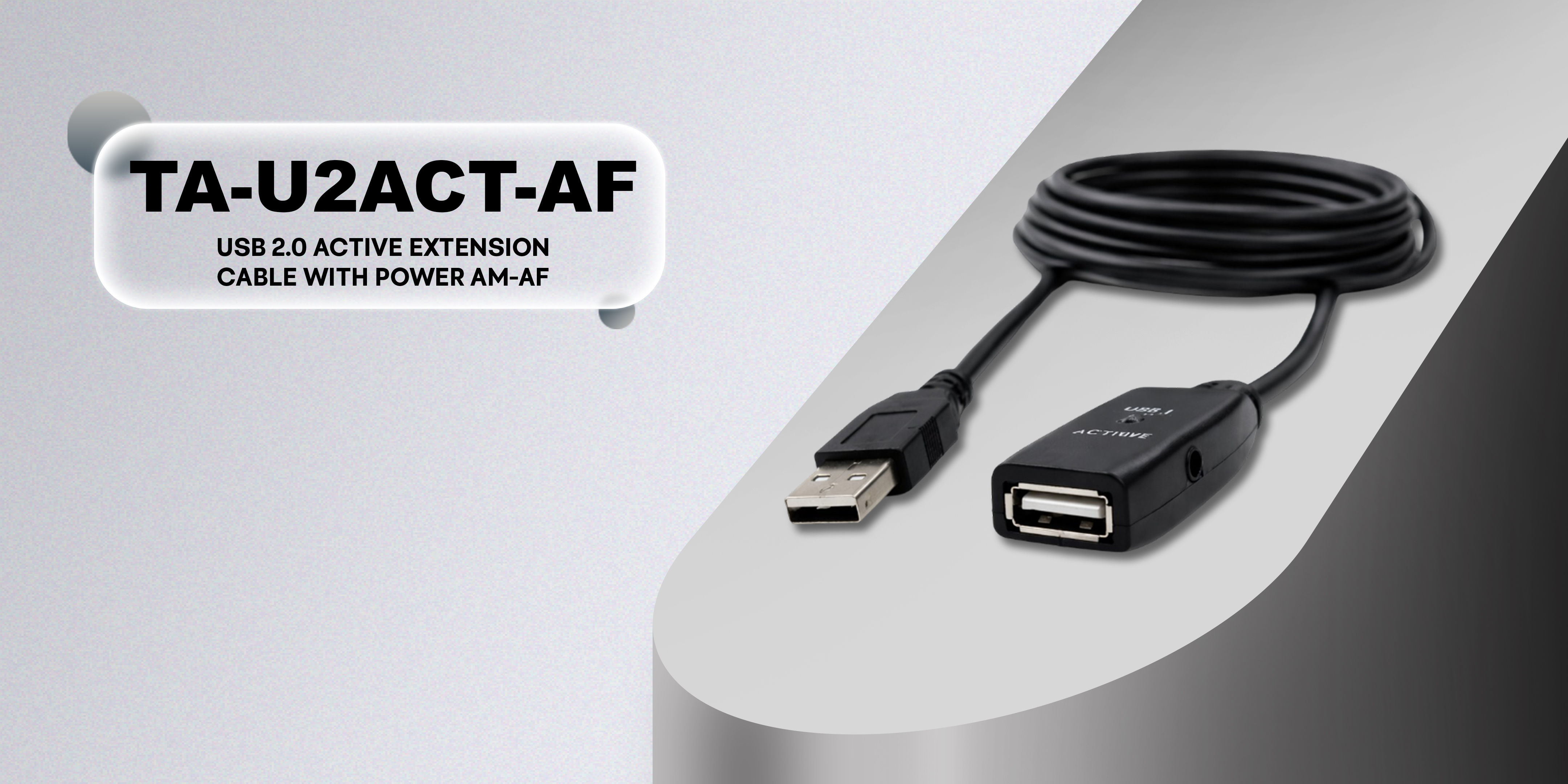 TA-U2ACT-AF USB 2.0 ACT AM TO AF