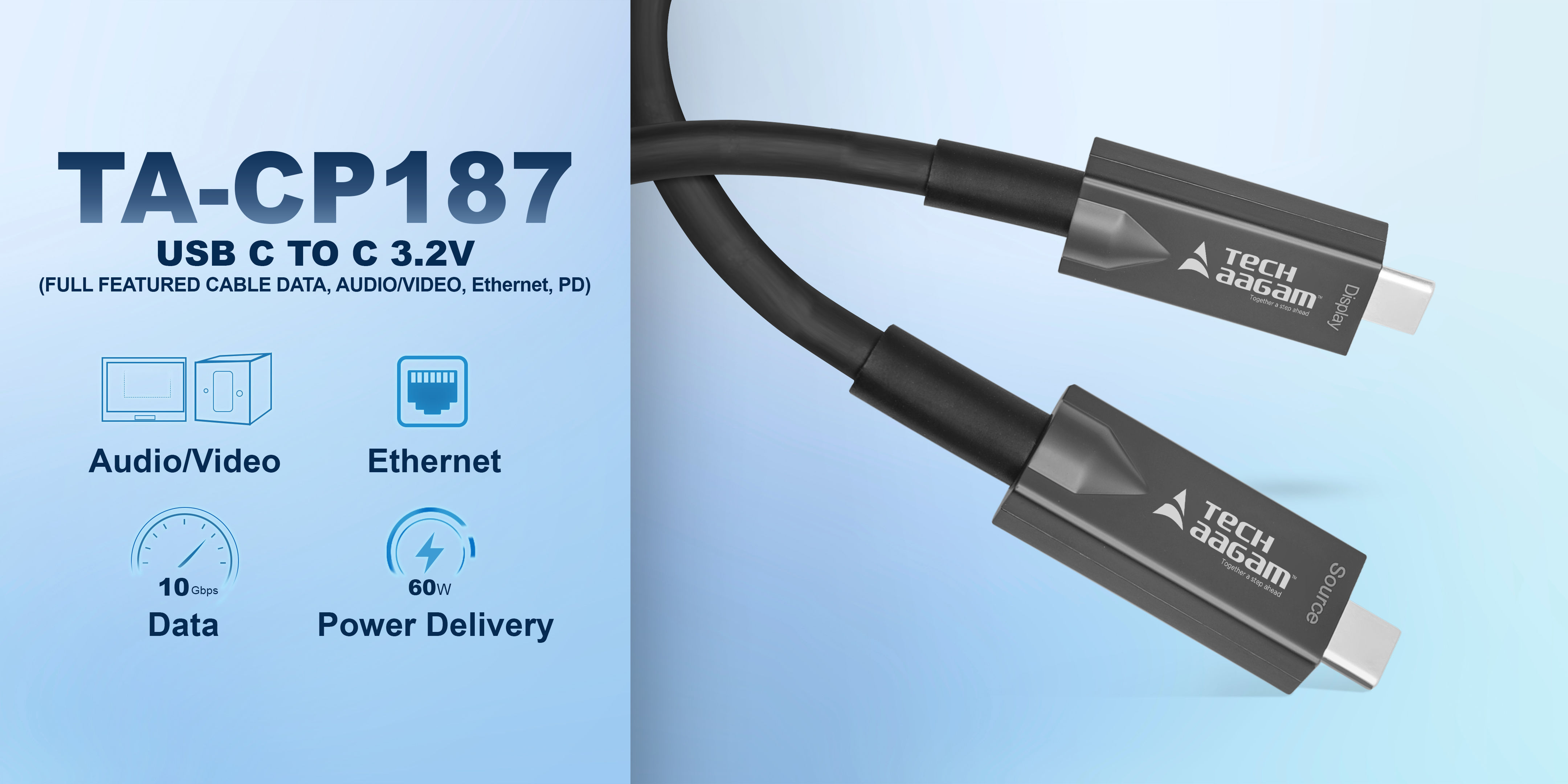 TA-CP187 USB C/C-LONG LENGTHS