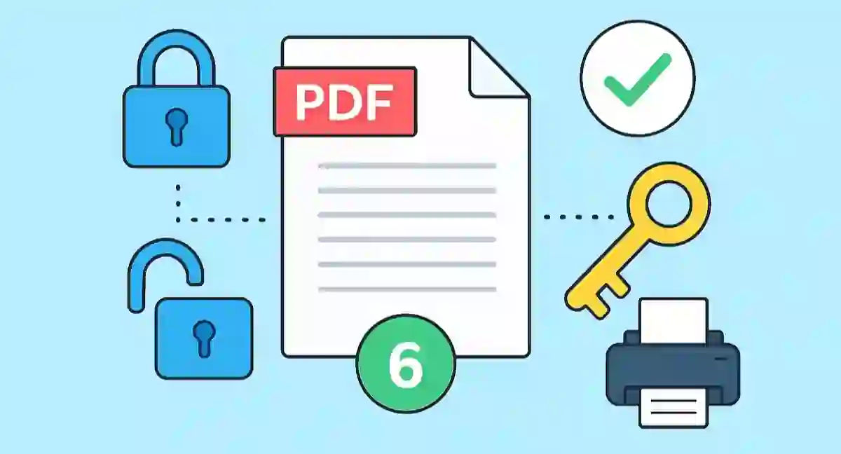6 Easy Ways to Unlock PDF Print Restrictions Safely