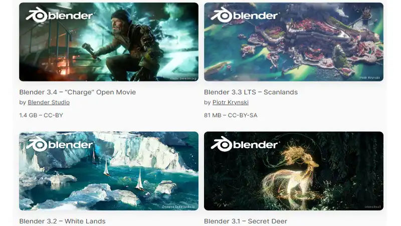 Free 3D model preview in Blender showing imported asset