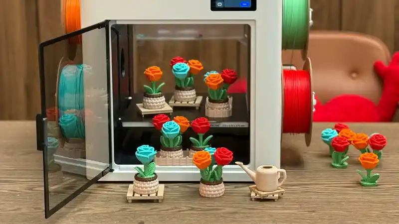 Future 3D printing technology with AI and advanced manufacturing systems