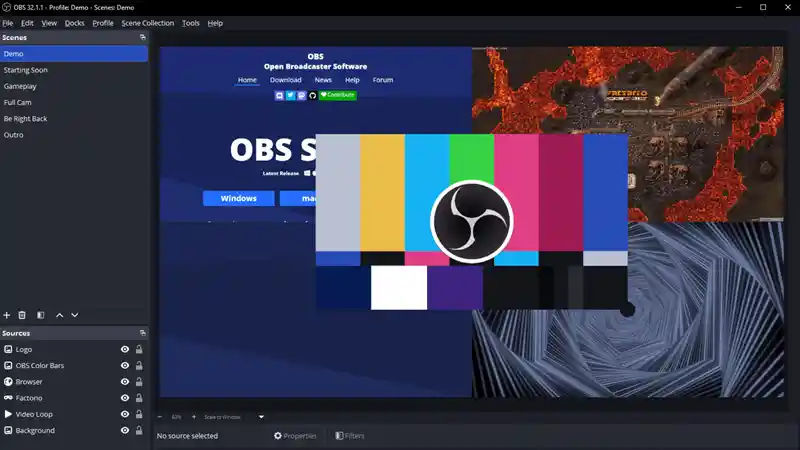 obs studio screen recorder interface for beginners