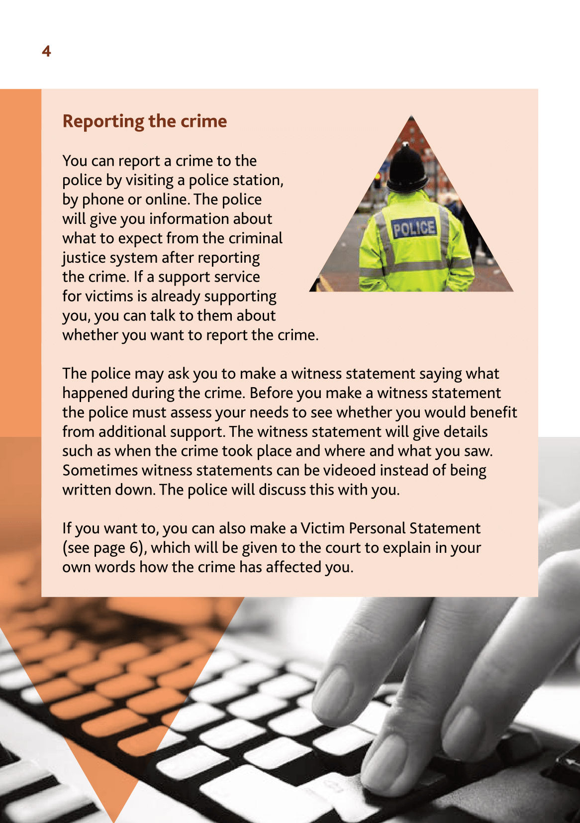 Victims’ Code of Crime – Solihull Central Masjid guidance for women and community members on legal rights, emotional support, police procedures, court protection, and how to report or seek help after a crime in England and Wales.