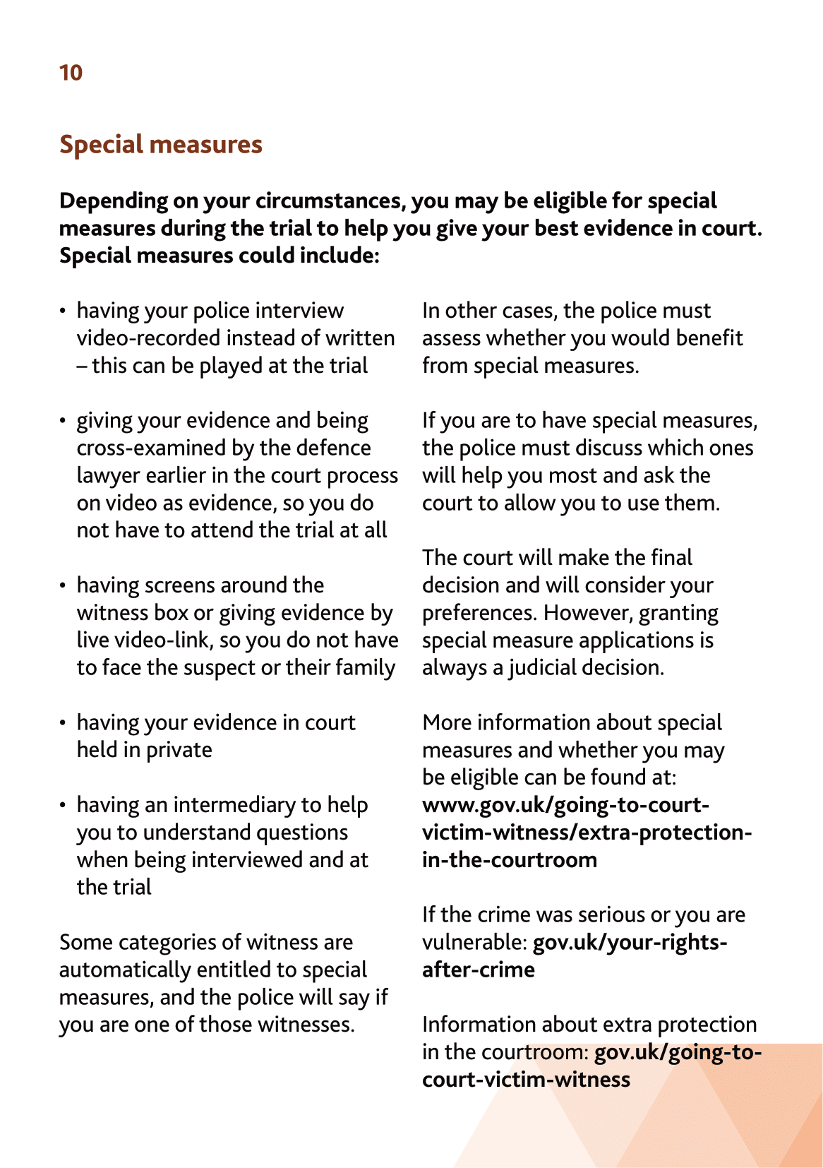 Victims’ Code of Crime – Solihull Central Masjid guidance for women and community members on legal rights, emotional support, police procedures, court protection, and how to report or seek help after a crime in England and Wales.