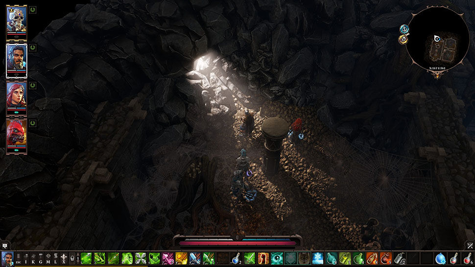 Divinity Original Sin 2 cave lighting graphics