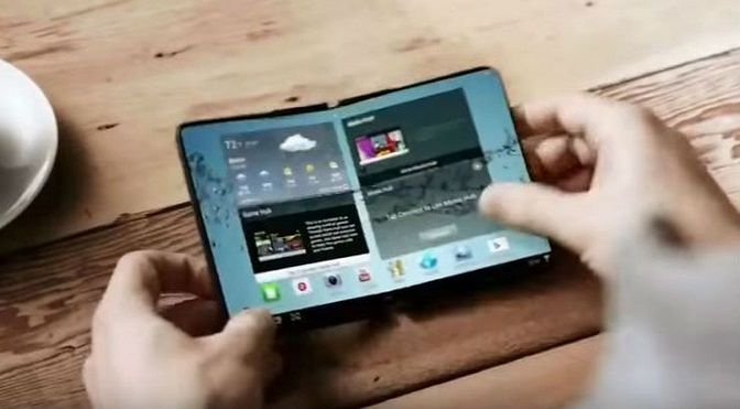 Samsung foldable phone