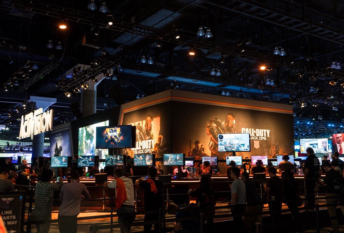 E3 2018 exposition floor