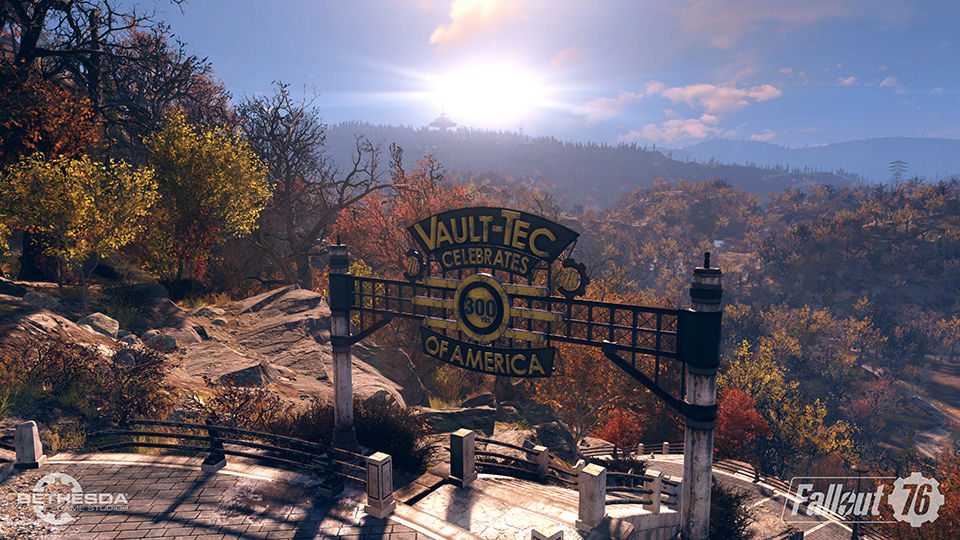 Fallout 76 Vault 76 entrance