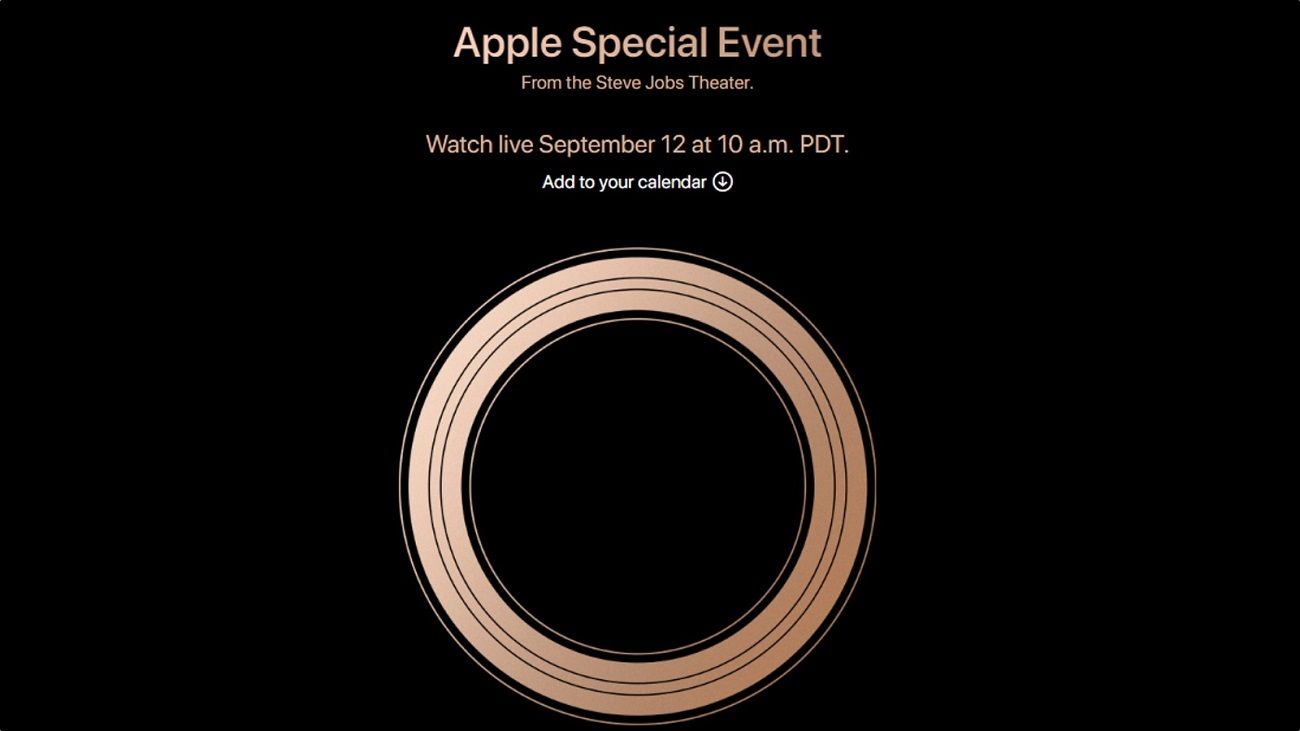 Apple Event 2018 September