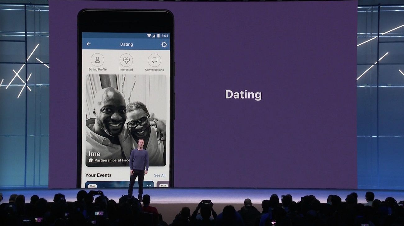 Facebook Dating presentation by Mark Zuckerberg