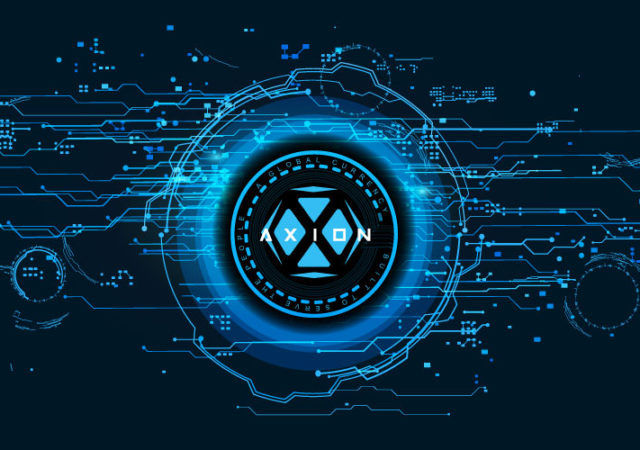 Axion cryptocurrency logo