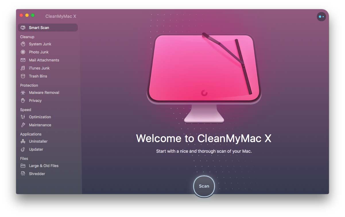 CleanMyMac X Smart Scan intro