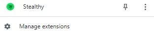 Stealthy VPN extension on