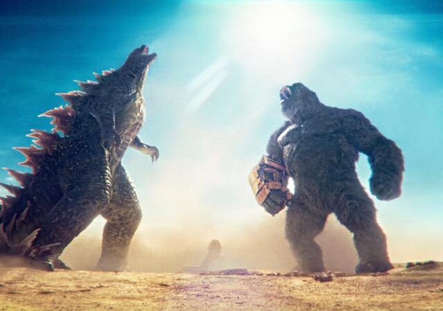 A still from ‘Godzilla x Kong: The New Empire’ | Photo Credit: Thehindu/ Special Arrangement