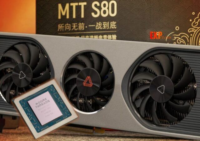 Moore Threads MTT S80, Source: Expreview / Image credit: videocardz