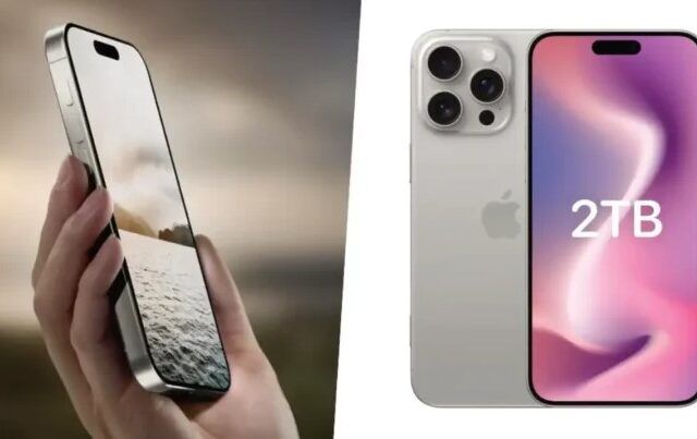 The iPhone 16 Pro could include a 2TB storage option, ideal for those who use their device for high-quality photography and video recording. Image Credit: TuAppleMundo