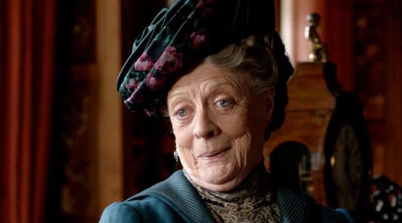 Maggie Smith in Downtown Abbey | Image Credits: ITV