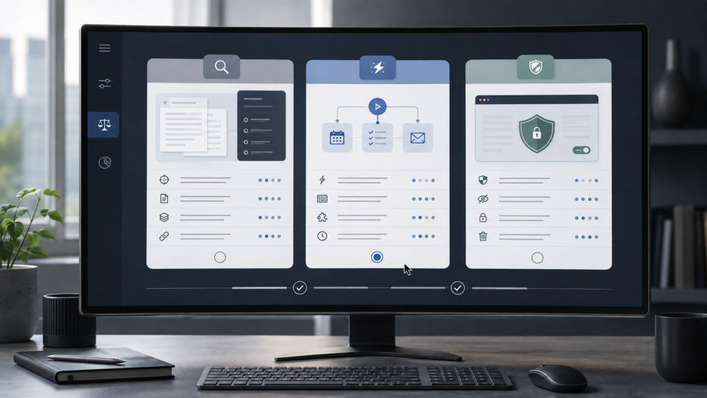 Comparison of AI browsers for research, automation and privacy