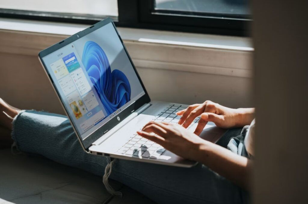 Windows 11 laptop used for everyday tasks