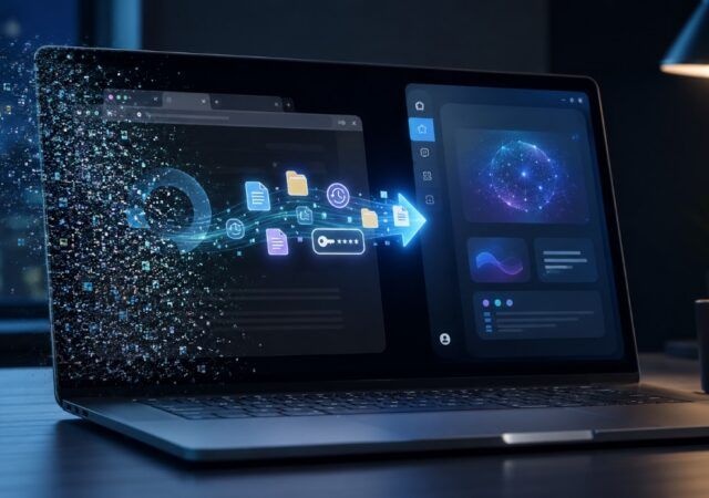 ChatGPT Atlas browser data migrating to a new AI desktop experience