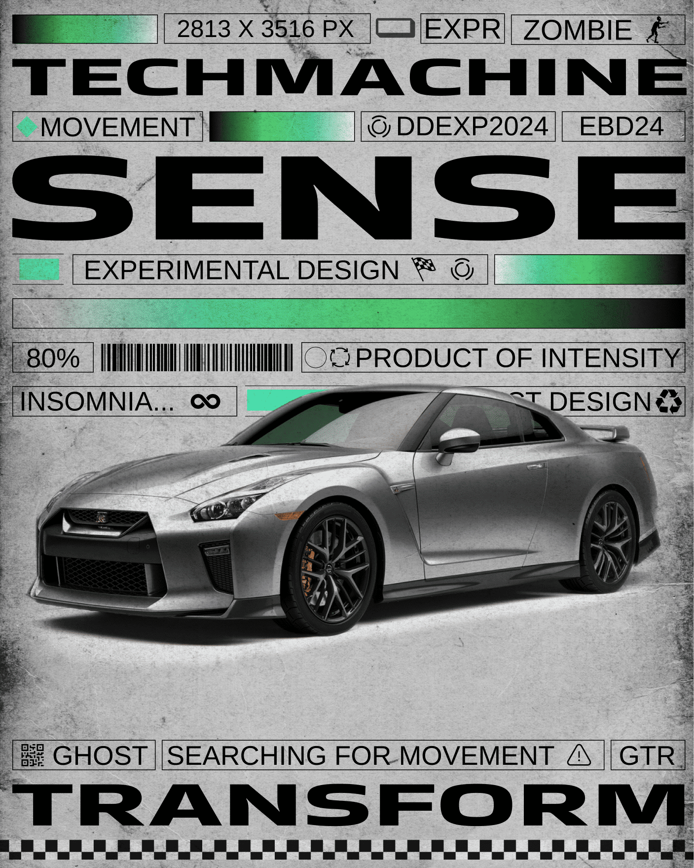 Nissan GTR poster