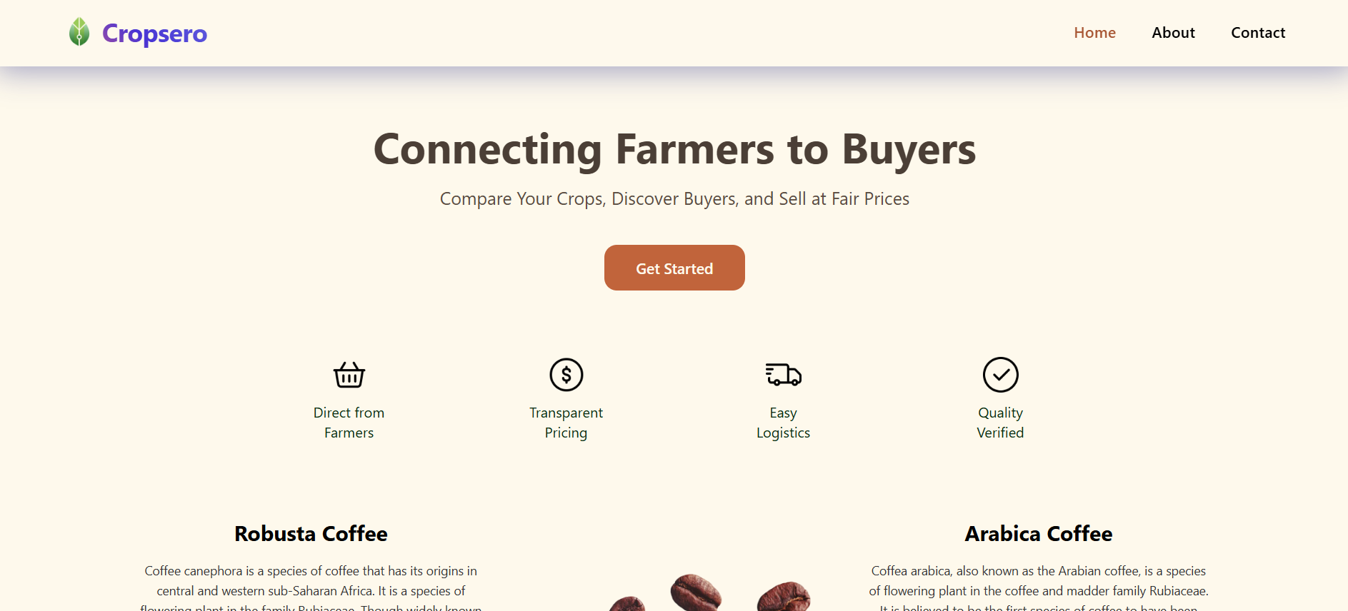 Cropsero screen 1