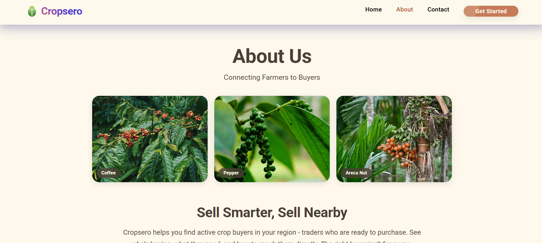 Cropsero screen 2
