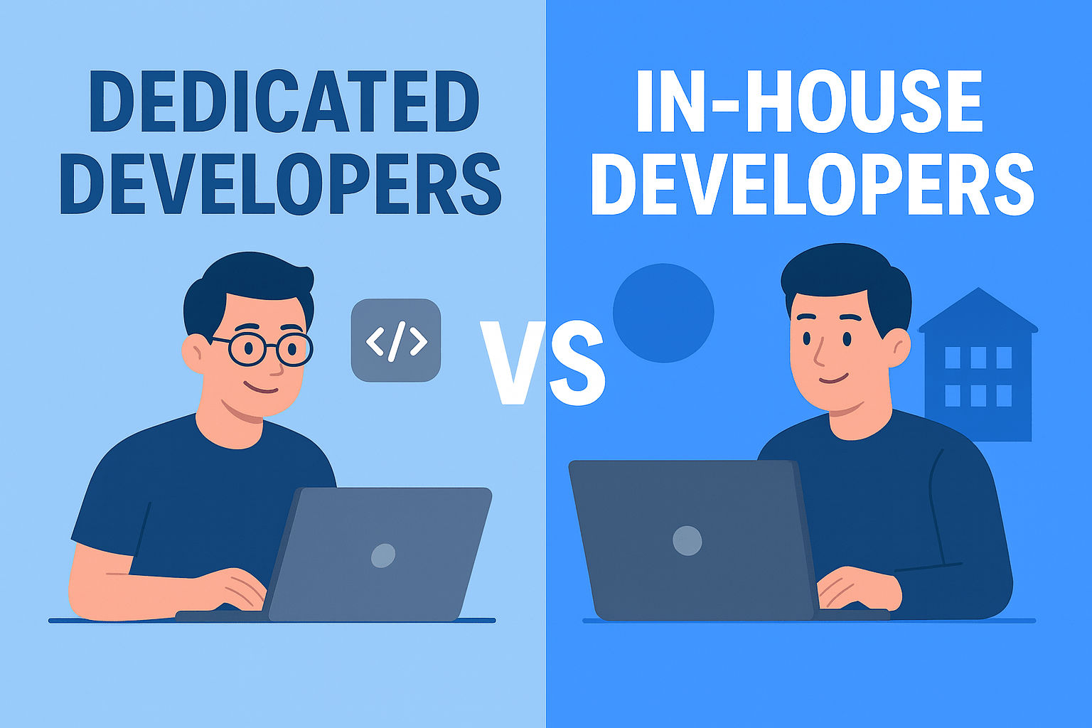 Dedicated Developers vs In-House Developers