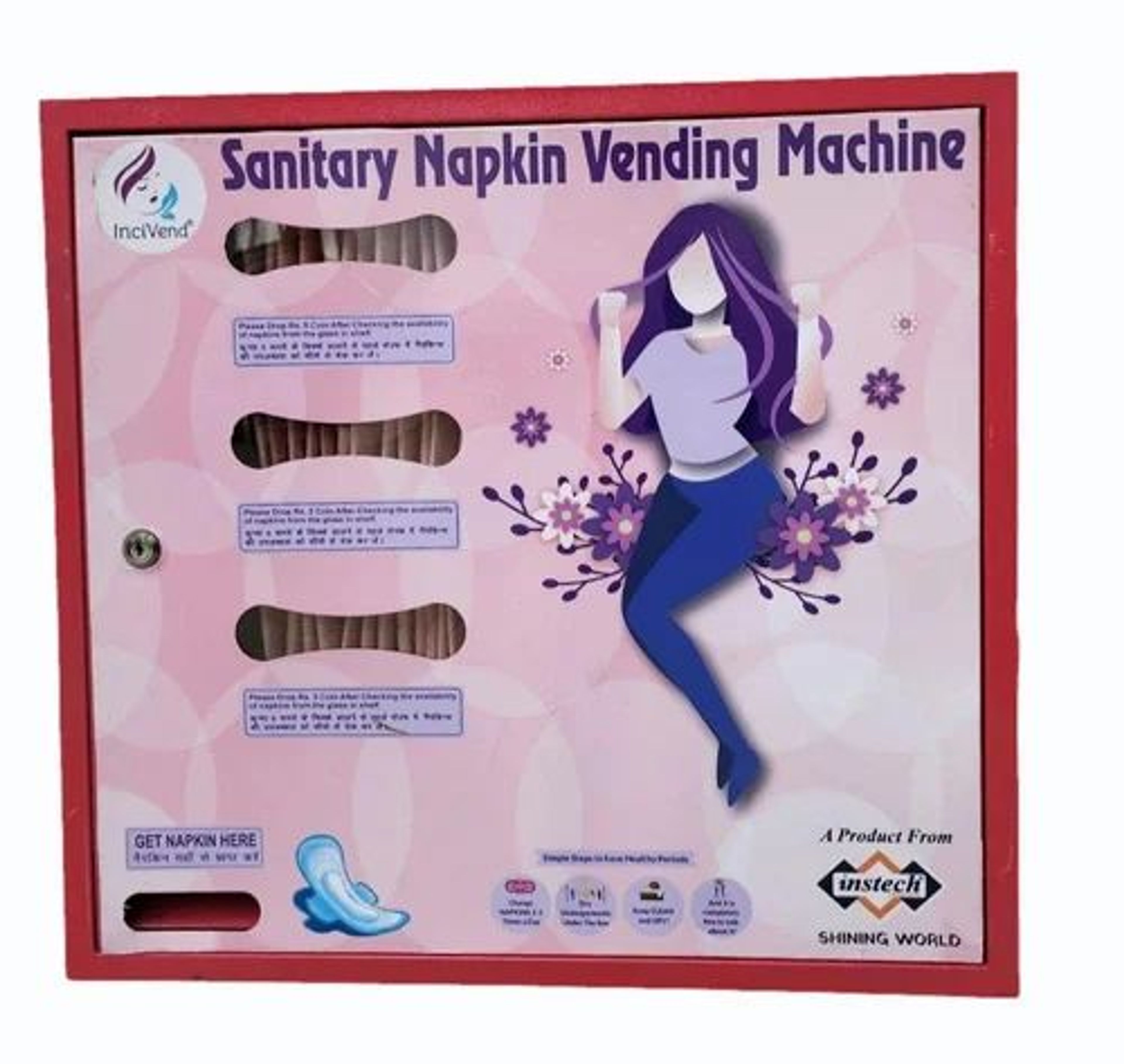 ASMITA (Manual Sanitary Napkin Vending Machine)