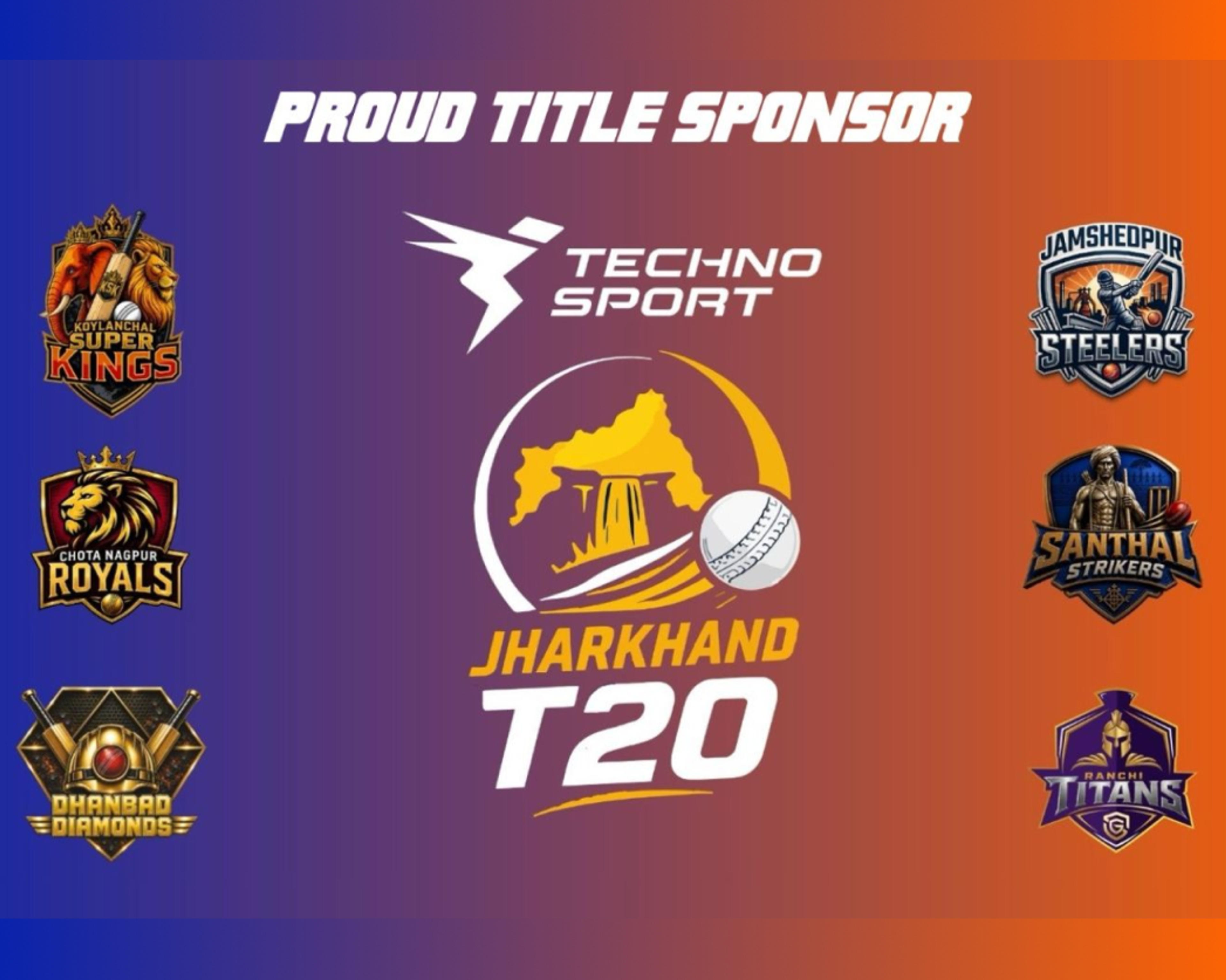 TechnoSport partners with Jharkhand T20 League’s inaugural edition as Title Sponsor