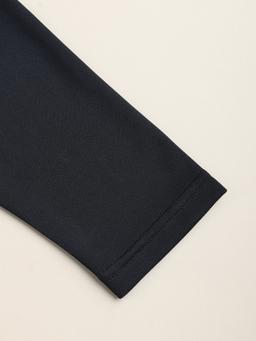 Men Colorblock Slim Fit Polo T-shirt with TECHNO COOL+ in Black - 8