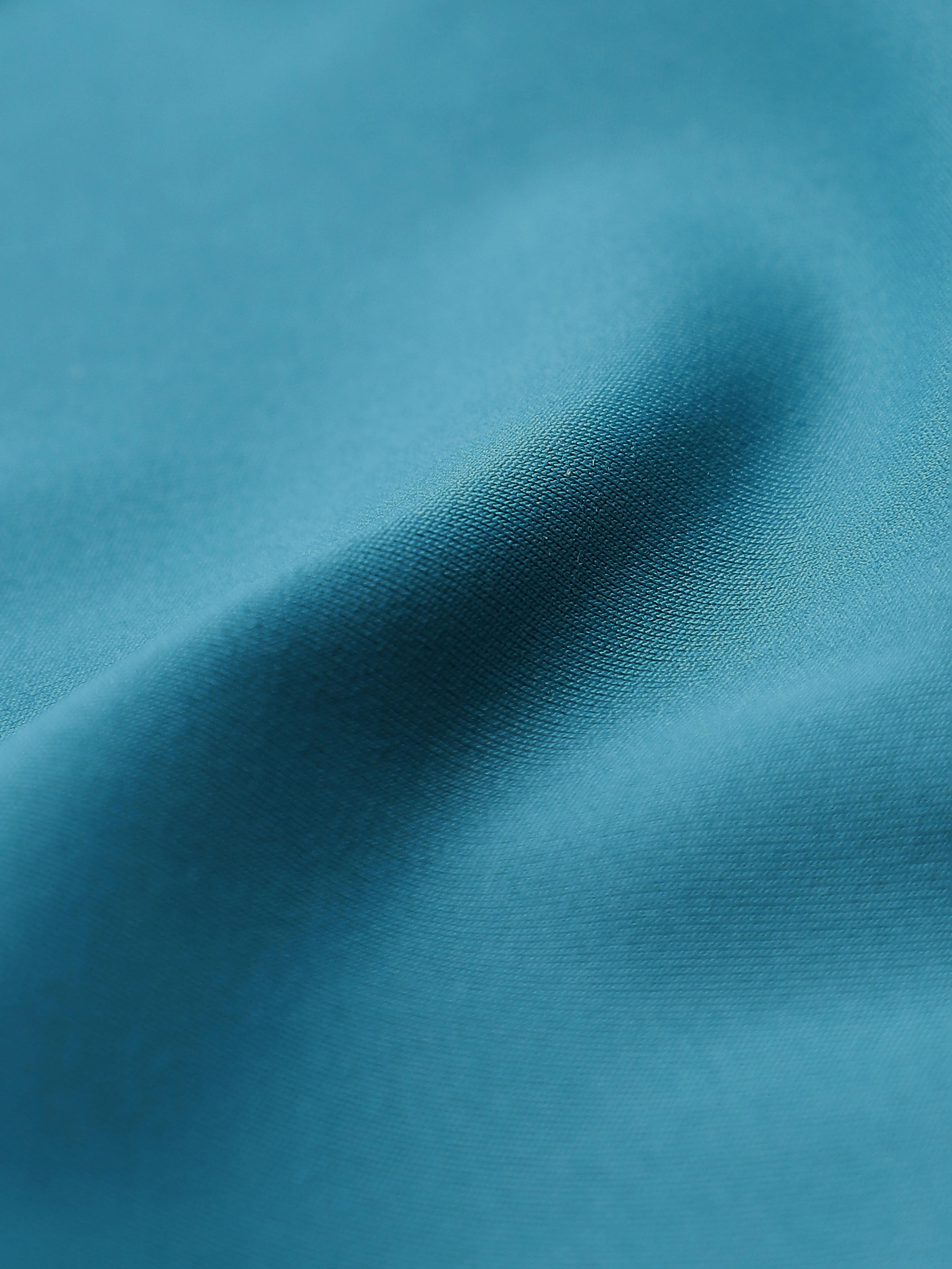 Men Solid Slim Fit Compression Tights with ELASTO LITE in Teal - 10