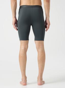 Men Solid Slim Fit Compression Tights with ELASTO LITE in Dark Carbon - 2