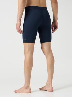 Men Solid Slim Fit Compression Tights with ELASTO LITE in Navy - 3