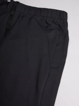 Men Solid Relax Fit Trackpants with ELASTO PLUS in Black - 10