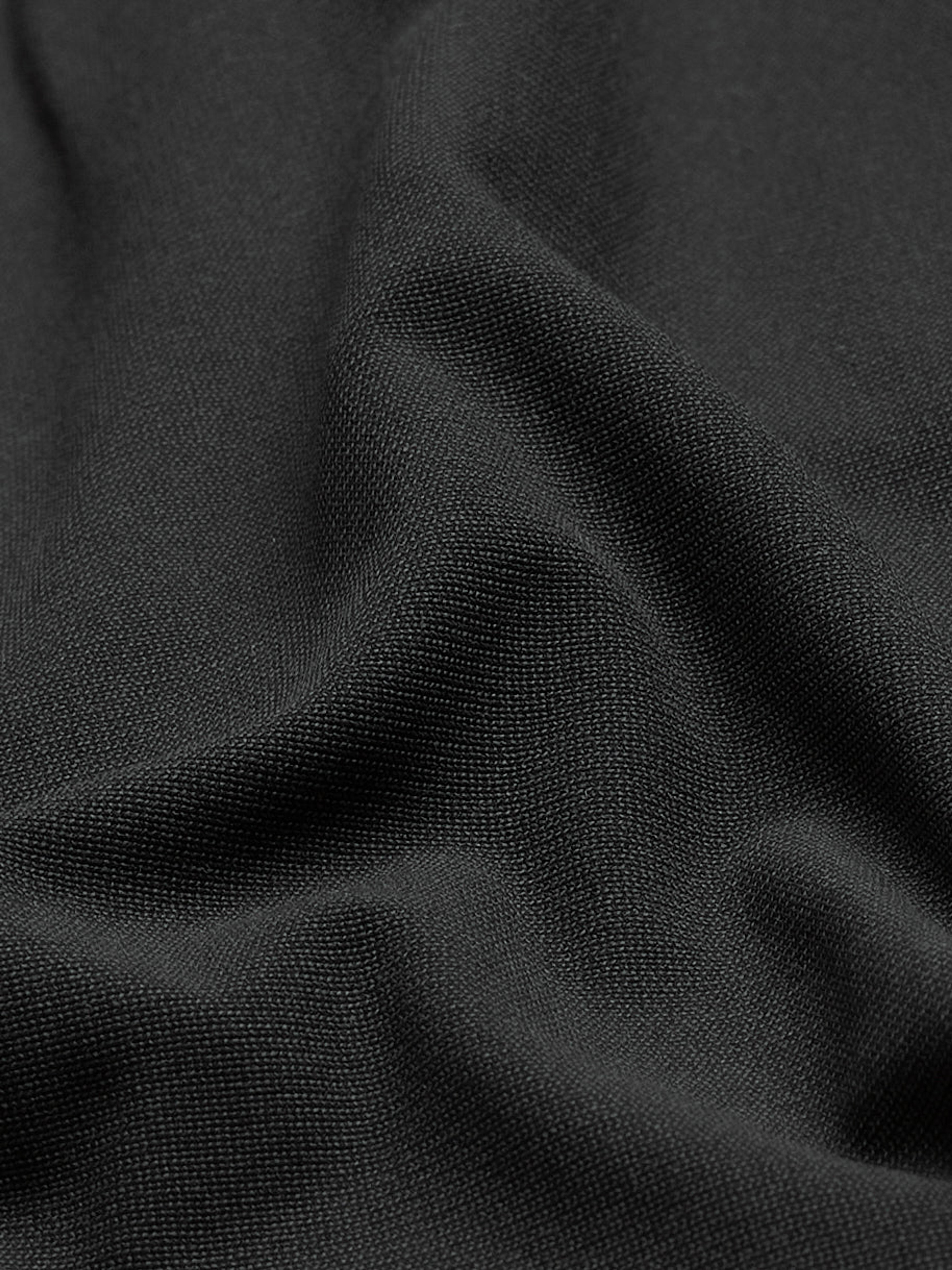 Men Solid Relax Fit Trackpants with DURACOOL+ in Black Olive - 8