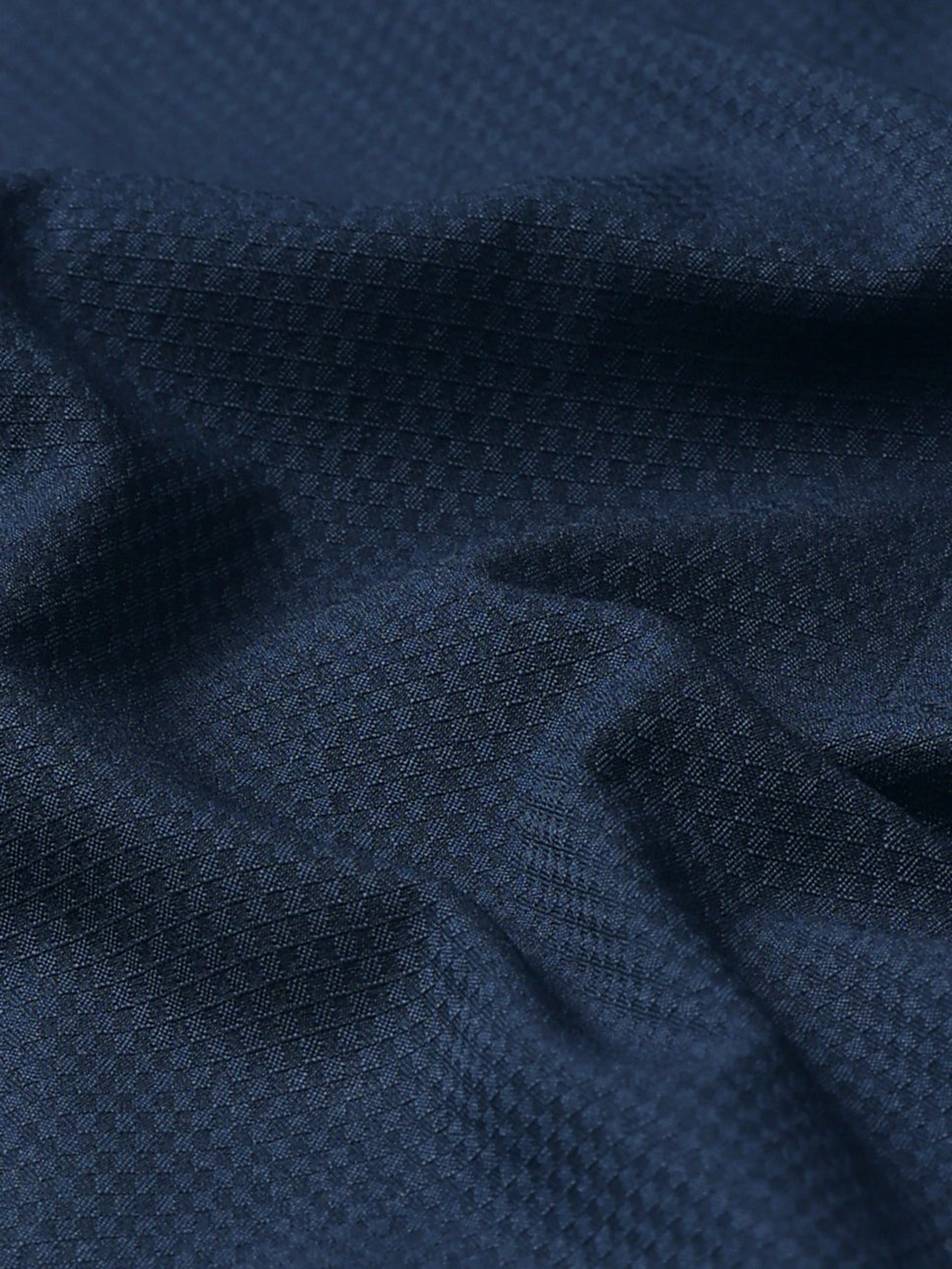 Men Colorblock Slim Fit Joggers with TECHNOLITE STRETCH in Navy Blue Light Grey B - 7