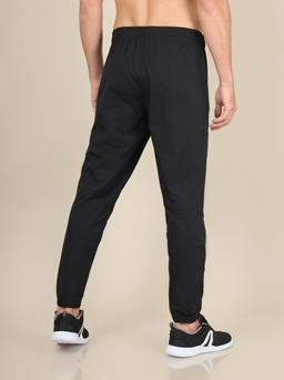 Men Colorblock Slim Fit Joggers with TECHNOLITE STRETCH in Black Darkcarbon - 3