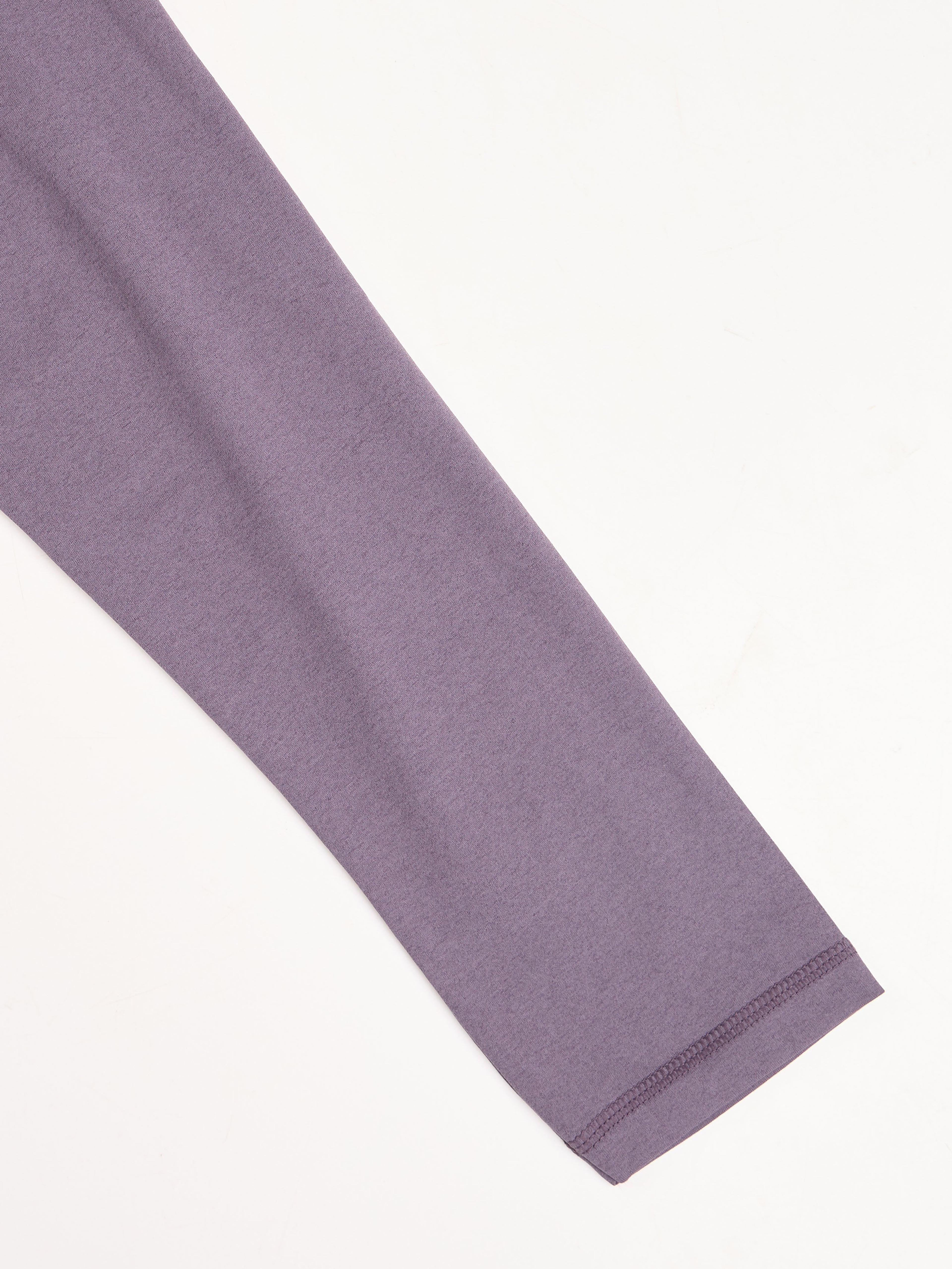 Men Solid Slim Fit Round Neck Sports T-shirt with COTFLEX in Grape Vine - 9