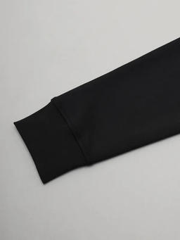 Men Printed Slim Fit Crew Neck Sweatshirt with ELASTO PLUS in Black 6 - 9
