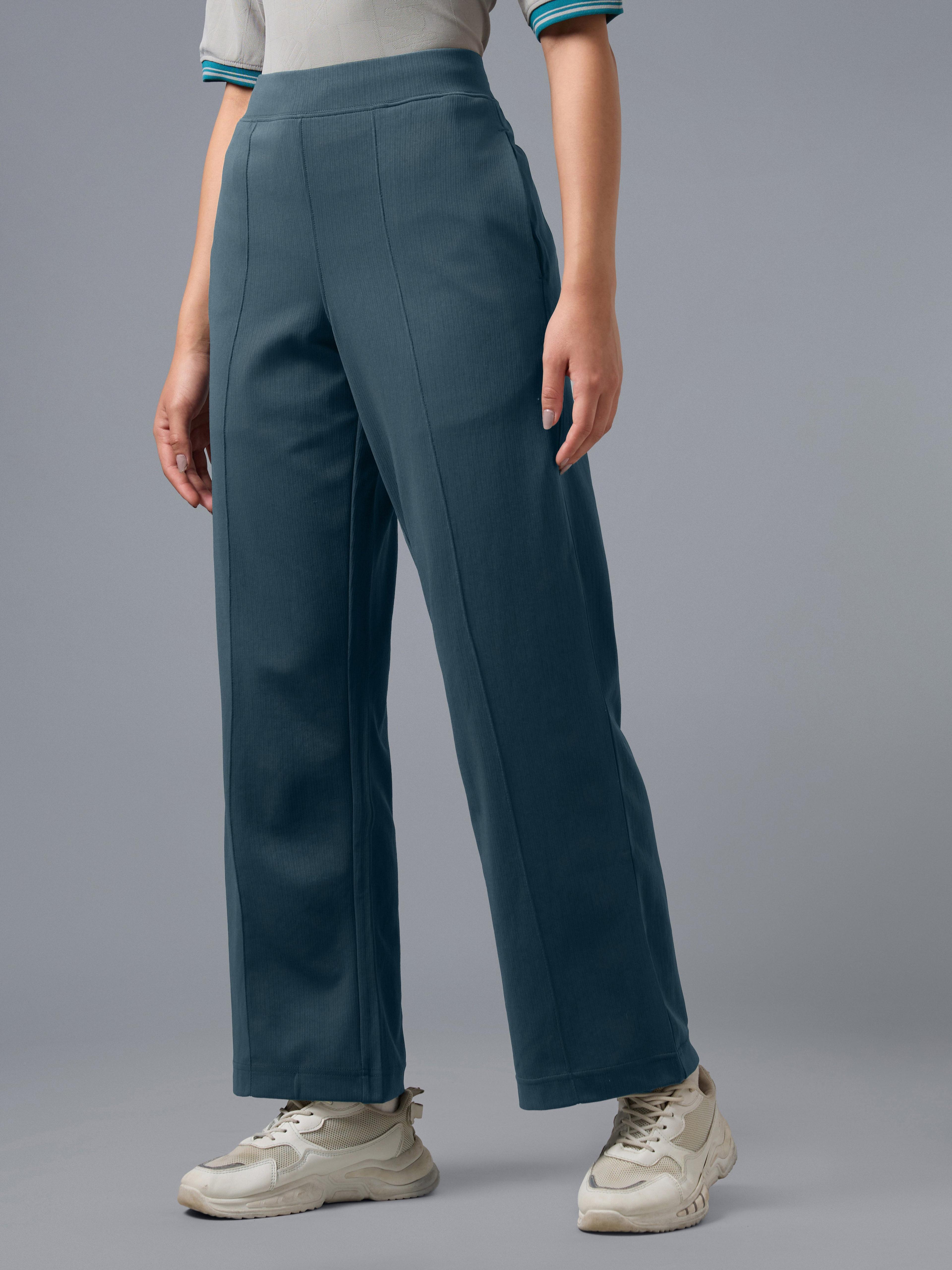 Women Relaxed Fit Sports Trackpants with ELASTO PLUS in Gulf Coast - 5