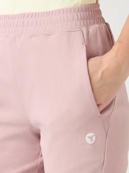 Women Regular Fit Sports Shorts with ELASTOPLUS in Dusty Pink - 5